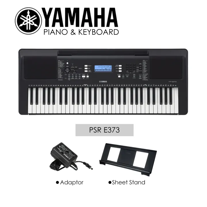 Yamaha%20PSRE383%20Keyboard%20with%20Padded%20Case,%20Double%20X%20Stand,%20Power%20Adapter,%20Book%20Rest%2061-Key%20Touch%20Sensitive%20Portable%20Keyboard%20with%20Power%20Adapter%20PSR%20E%20373%20Electric%20piano%20keyboard%20organ%20Musical%20Instrument%20Kandy%20Musical%20Hub%20Keyboard%20with%20Accessories%20-%20Image%209
