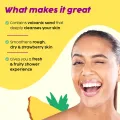 PLIX - THE PLANT PLIX Pineapple 5% Lactic Acid Exfoliating Body Wash For All Skin Types | Paraben-Free Shower Gel | For Dry, Rough & Strawberry Skin | 236 ml FROM INDIA (SAM). 