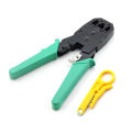 Network Crimping Plier Multi-Function LAN Wire Modular Crimping Tool for RJ11 RJ12 RJ45. 