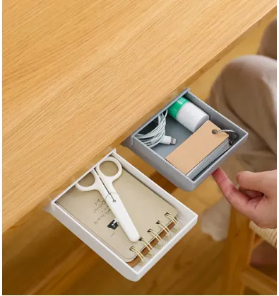 Stationery Organizer Hidden Drawer Storage Box Pen Box Desk Organizer Secret Storage Box Pencil Case
