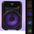Bluetooth Rechargeable Speaker With FM Radio, TF Memory Card Reader and USB Pen Drive and AUX 1200mAh. 