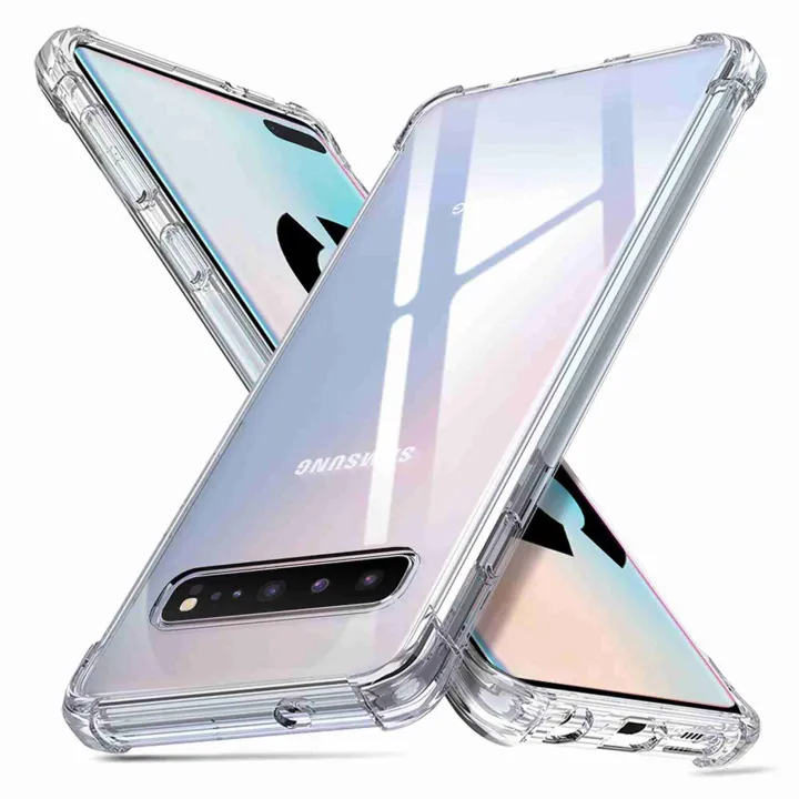 S10%205g%20Protective%20Thick%20Balloon%20Back%20Cover%20Air%20Bag%20Anti%20Shock%20Clear%20Transparent%20Back%20Case%20For%20Samsung%20Galaxy%20S10%205G%20-%20Image%203