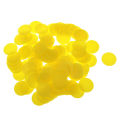 【LuxeGlow】100 Opaque Plastic Board Game Counters Tiddly winks Numeracy Teaching Red Board Games Supplies Accessories. 