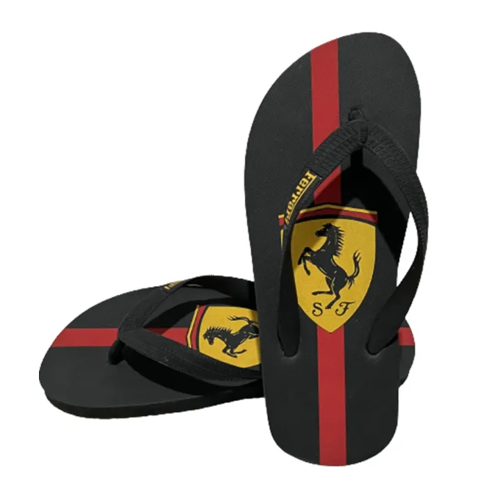 Flip Flops FERRARI Branded Stylish And Fashionable Quality Rubber Slipper