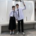 Korean Style School Uniform Junior and Senior High School Student Clothing Campus British Business Attire Summer Suit College Style ins Hong Kong Style Graduation Photo. 