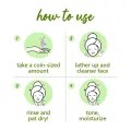 Hello Aloe Skin Loving Face Wash  Gentle Cleanser  SLS Free, 100% Vegan. 