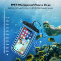 Waterproof Phone Case Cover for Rain Rike Riders and Underwater Activities. 