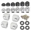 Reading WritingCar Widen Adapter Widening Set 6-12MM For Traxxas 1/10 TRX4 G500 K5 Defender TRX6 g63 RC Trucks Wheels Upgrate Parts AccessoriesWooden Toys. 