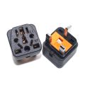 UK Travel Plug Adapter Type G With Fuse Multi-type Conversion Outlet Socket To Singapore Malaysia Power Converter 13A 250V Home Charing Plug 1pcs. 