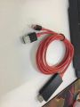 1080P 6ft 8 Pin Apple Interface to HDMI TV AV Adapter Cable for iPhone 6 6S 7 8 Plus X. 
