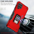 Keysion shockproof armor case for Samsung M53 5G M51 M32 M31 m30s M21 ring stand phone back cover for Galaxy A22 A12 A42 a22s 5g. 