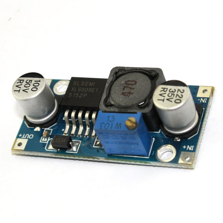 【VogueVenture】XL6009 DC-DC Booster Board Power Supply Voltage Regulators Module Adjustable LM2577 Step-Up Module DC DC Step Up Converter