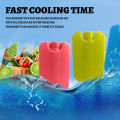 1pcs Odorfree Travel Picnic Ice Pack Reusable Freezer Cool Block Ice Bag Ultra Thin Portable Travel Fresh Food Cold Storage. 