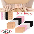2/3/4 Hooks Bra Extender for Women Elastic Bra Extension Strap Hook Clip Expander Adjustable Underwear Belt Buckle Intimates. 