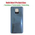 Redmi Note 9 Pro / Note 9s Back Glass Battery Cover Rear Door Housing Case For Redmi Note 9 Pro / Note 9s Back Battery Glass Cover Replacement. 