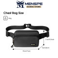 MENSPE Waist Bag / Chest Bag / Crossbody Chest Bag / Multi-Functional Fitness Bag for Men Small Waist Pouch Waist Bag for Women Unisex Mini Belt Bag with Adjustable Strap. 