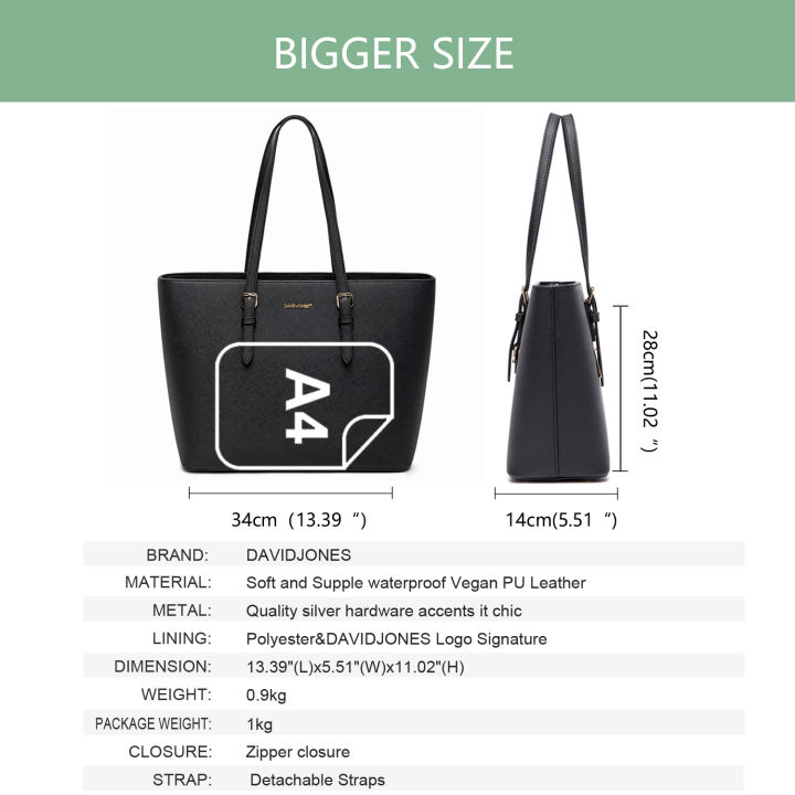 David%20Jones%20Paris%20tote%20bag%20women%20sling%20bag%20ladies%20handbag%20branded%20shopping%20bag%20leather%20shoulder%20bag%202022%20-%20Image%206