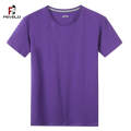 Feveld Summer T-Shirts Men Women 100% Cotton Short Tees Plain Solid Male Female Basic Tshirts O-Neck Slim Fit Tee shirt Young Boy Girl. 
