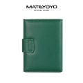 MATEYOYO Women's Wallet Imprint Wallet Simple Fashion Purse Large Capacity Money Bag Embossing Female Short Wallet Ladies Money Bag Chic Card Holder. 