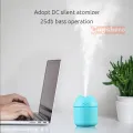 【BestGO】250ML Ultrasonic Air Humidifier Home Essential Oil Diffuser USB Fogger Mist Maker with LED Night Lamp for Car. 
