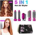 5-in-1 Hot Air Styler – Multi-Function Blow Dryer & Hair Curler for Perfect Hair Styling. 