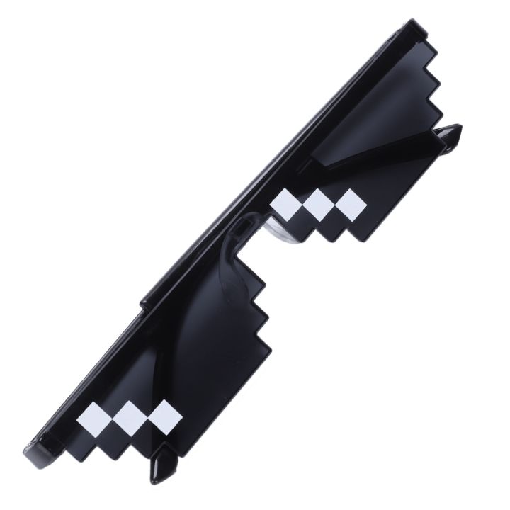 Thug%20Life%20Cosplay%20Sunglasses%20Japanese%20Pixels%20for%20Party%20/%20Cosplay%20Sunglasses%20Black%201%20-%20Image%204