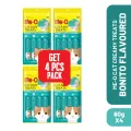 Me-O Creamy Treats 60g (4 Packs) Bonito Flavour. 