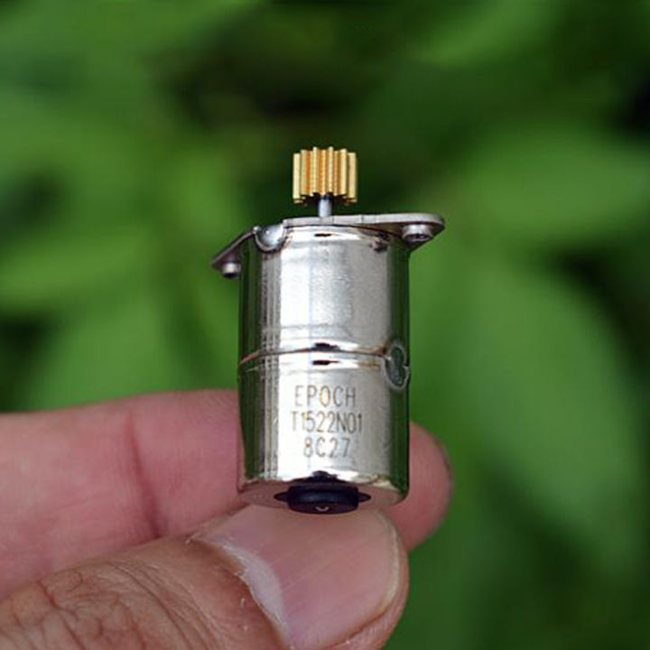 2-Phase 4-Wire Stepper Motor 15mm Stepper Motor Extended Type Motor ...