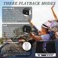 External Universal Car CD Player Vehicle CD Player,Portable CD Player for Car/TV/Laptop with USB or Type-C Port AUX Port Easy to Use. 