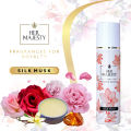 Buy 1 Get 1 free, Her Majesty Silk Musk Women's Body Mist -135ml. 