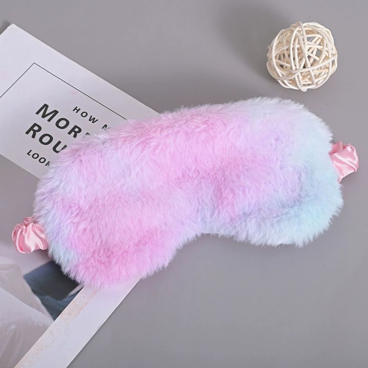 Plush%20Sleeping%20Mask%20Tie%20Dye%20Gradient%20Plush%20Eye%20Patch%20Kids%20Cute%20Cat%20Shading%20Eye%20Mask%20Travel%20Rest%20Sleeping%20Aid%20Eyepatch%20-%20Image%204