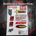 Vehicle Modification sticker pack for Bike,car and any type vehicle(with Laminate). 