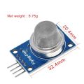 MQ-2 Smoke Gas Sensor LPG Propane Butane and Hydrogen Detector Module for Arduino. 