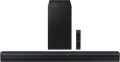 SAMSUNG HW-C450 2.1ch Soundbar w/DTS Virtual X, Subwoofer Included, Bass Boost, Adaptive Sound Lite, Game Mode, Bluetooth, Wireless Surround Sound Compatible (Newest Model). 