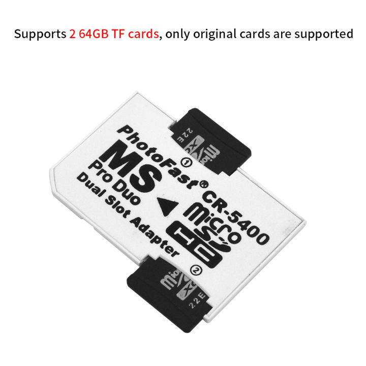 TISHRIC%20Memory%20Stick%20Pro%20Duo%20Card%20Reader%20Micro%20SD%20SDHC%20TF%20To%20Memory%20Stick%20MS%20Pro%20Duo%20Adapter%20for%20Game%20/PSP/Camera%20-%20Image%205