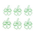 Paper Clip 4 Leaf Clover Shaped Paper Clip Portable Rugged Multi Purpose for Documents. 