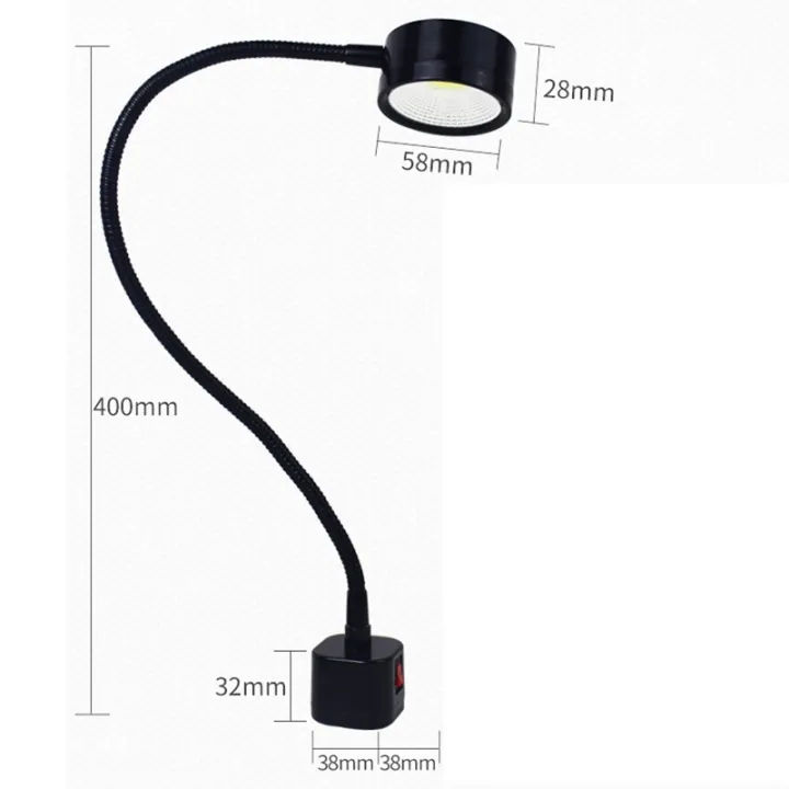 LED%20Work%20Light%20Magnetic%20Base%20Flexible%20Gooseneck%20Lamp%20220V%205W%20for%20Lathe%20Milling%20Drill%20Press%20Industrial%20Lighting,%20Eu%20Plug%20-%20Image%207