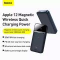 Baseus Magnetic Wireless Quick Charging Power Bank 10000mah 20W. 