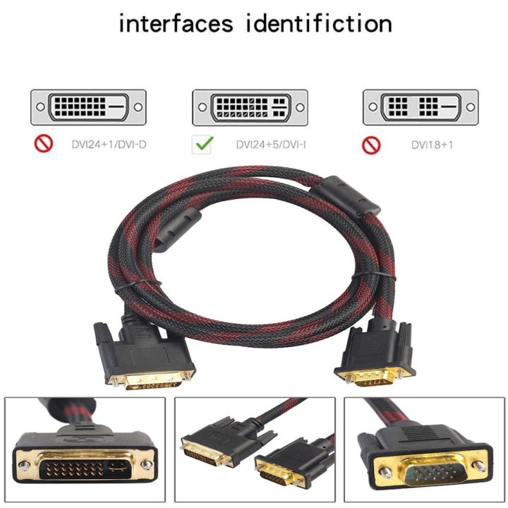 DVI%20to%20VGA%20Cable%20DVI-I%20%2024+5%20Male%20to%20VGA%20HD%2015Pin%20Male%20Adapter%20Dual%20Link%20Video%20Cable%20Support%201080P%20Full%20HD%20from%20Laptop,%20PC%20dvi%20to%20vga%20adapter%20cable%20convertor%20-%20Image%205