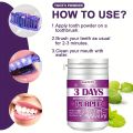 BHATCYK Purple Teeth Whitening Powder - Deep Clean & Fresh Breath, Personal Care Essential. 