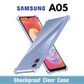 Samsung Galaxy A05 Shockproof Case - Transparent Protective Clear Back Cover Silicone Bumper Soft Case For Girls Boys Cute New. 