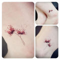 【Hottest Trends】Tokyo Ghoul cosplay equinox flower higanbana red lycoris Tattoo 4.6cm*4.4cm Sticker XR043. 
