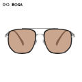 OQ BOGA 20 Styles Unisex Anti UV Photochromic Sunglasses Anti Blue Light Radiation Metal Irregular Frame Computer Glasses. 