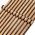 Self Adhesive Waterproof WallcoveringLiving Room Wall Decor 3D Wood Stripes Waterproof Wall Sticker Continuous Retro Wallpaper. 