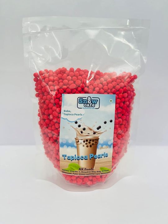 Strawberry%20Flavor%20Tapioca%20Pearls%20Boba%20Tea/Chewy%20Boba%20FROM%20INDIA%20(SAM)%20-%20Image%203