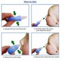 CAMERA Manual Baby Nasal Aspirator with 3 size tips- Baby Nose cleaner with Nasal Bulb. 