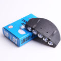 Hat Clip Light 5 Led Headlamps Cap Lights Clip On Hat Headlight Night Fishing Light With Battery For Hiking Fishing. 