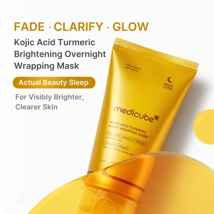 Medicube%20Kojic%20Acid%20Turmeric%20Overnight%20Wrapping%20Mask%20Brightens%20Skin%2075ml%20-%20Image%206