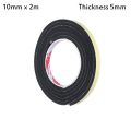 1pcs Hardware Bathroom Waterproof Window Door Weather Single Sided Adhesive Rubber Strip Tape Foam Sponge Seal Strip. 