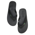 Men's Slippers Flip Flop Two Strap - Black | Dark Brown | Navy Blue. 